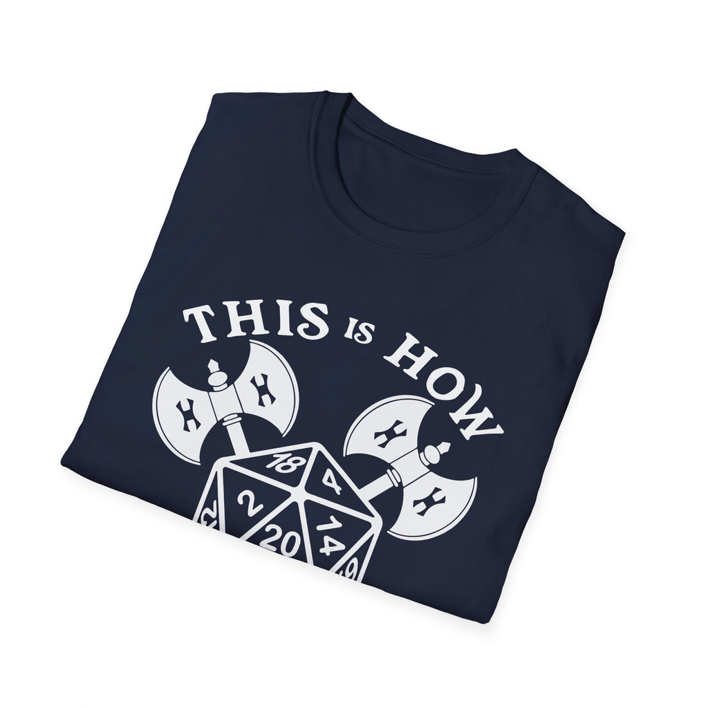 This Is How I Roll D&D Tee