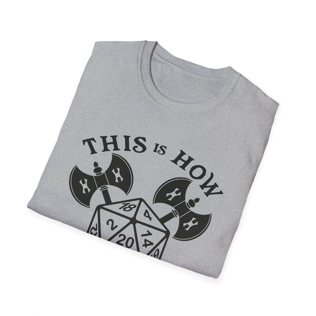 This Is How I Roll D&D Tee