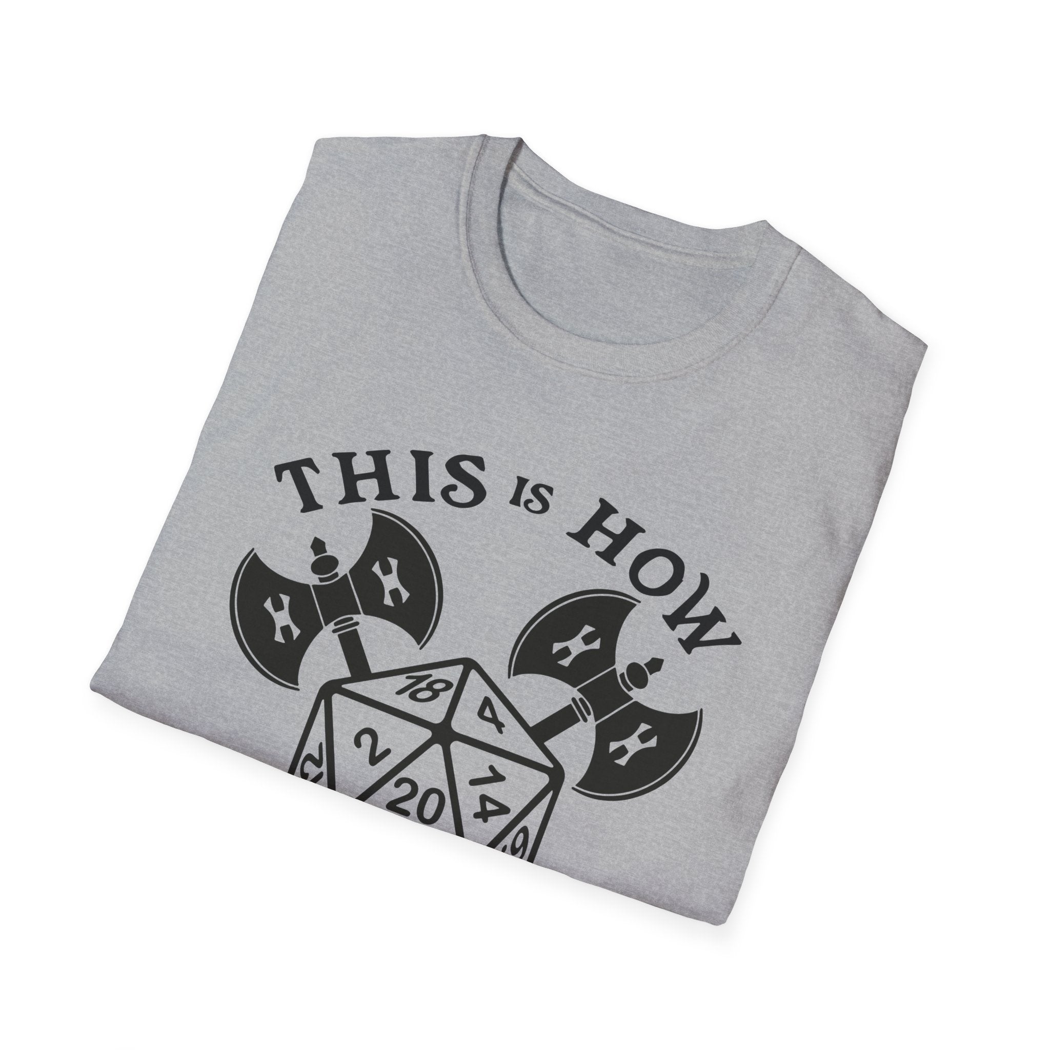 This Is How I Roll D&D Tee