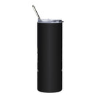"You Had Me At Trigger Warning" Gothic Skull & Roses — 20 Oz Stainless Tumbler
