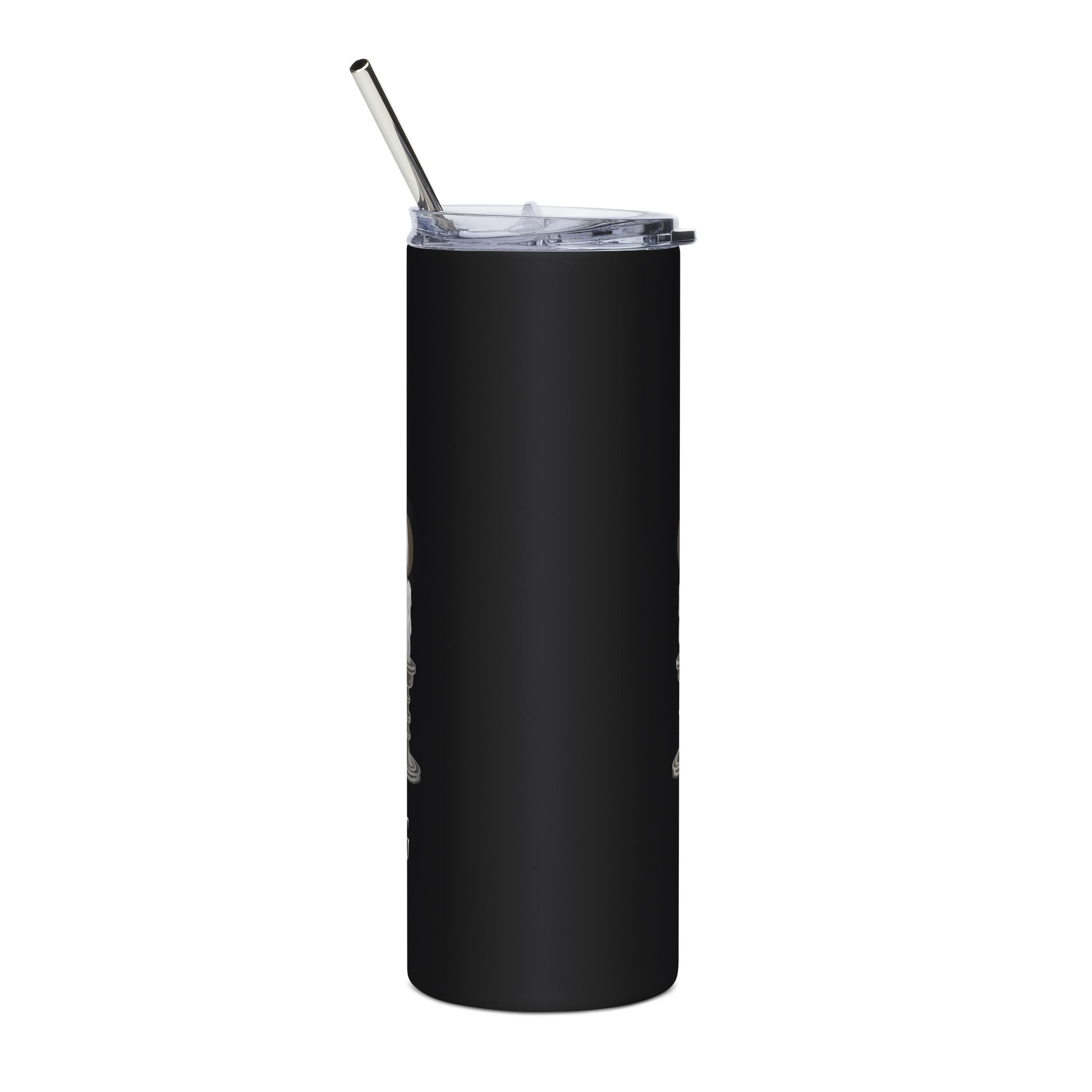 "You Had Me At Trigger Warning" Gothic Skull & Roses — 20 Oz Stainless Tumbler