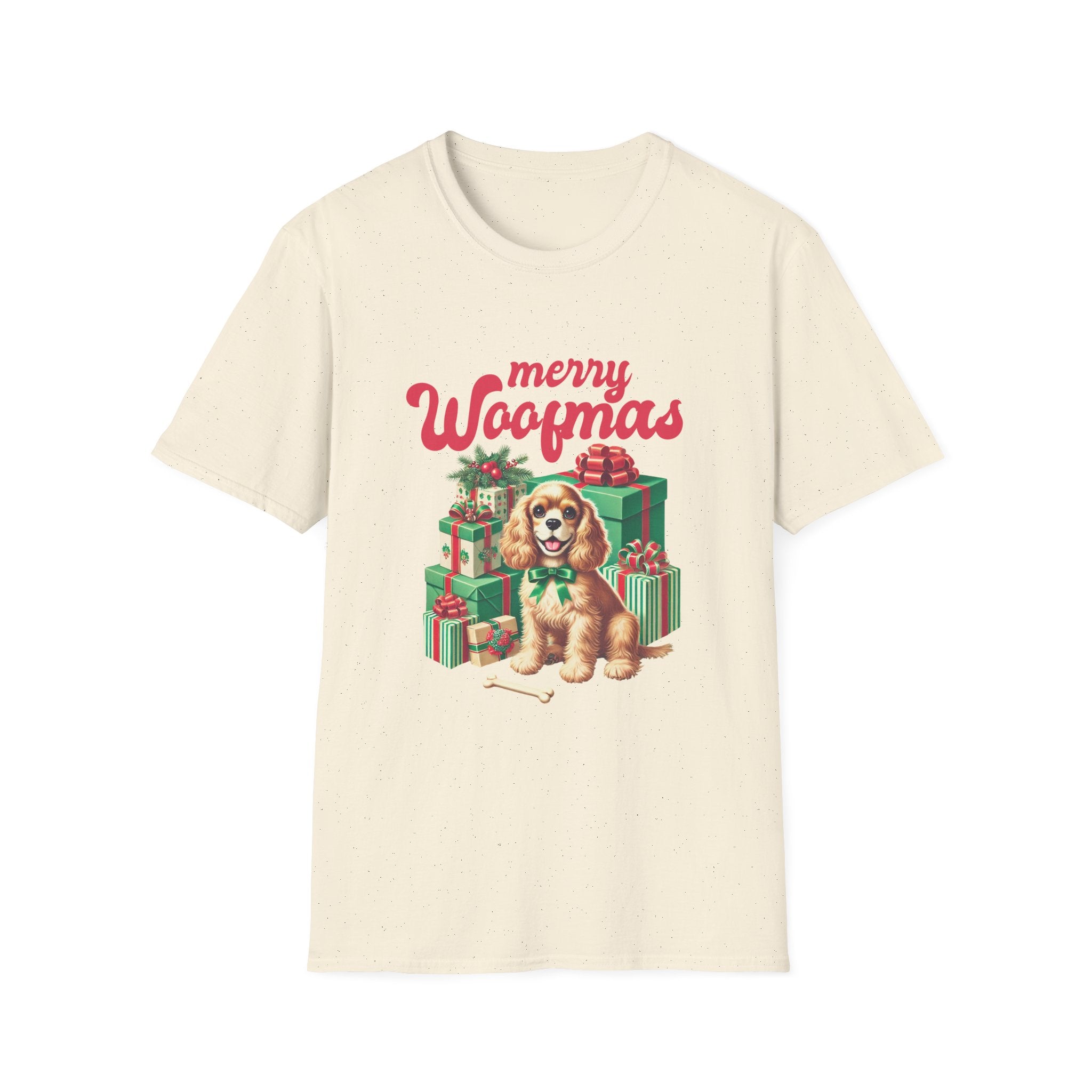 Merry Woofmas Dog Christmas Tee