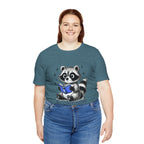Book Lover Raccoon Tee