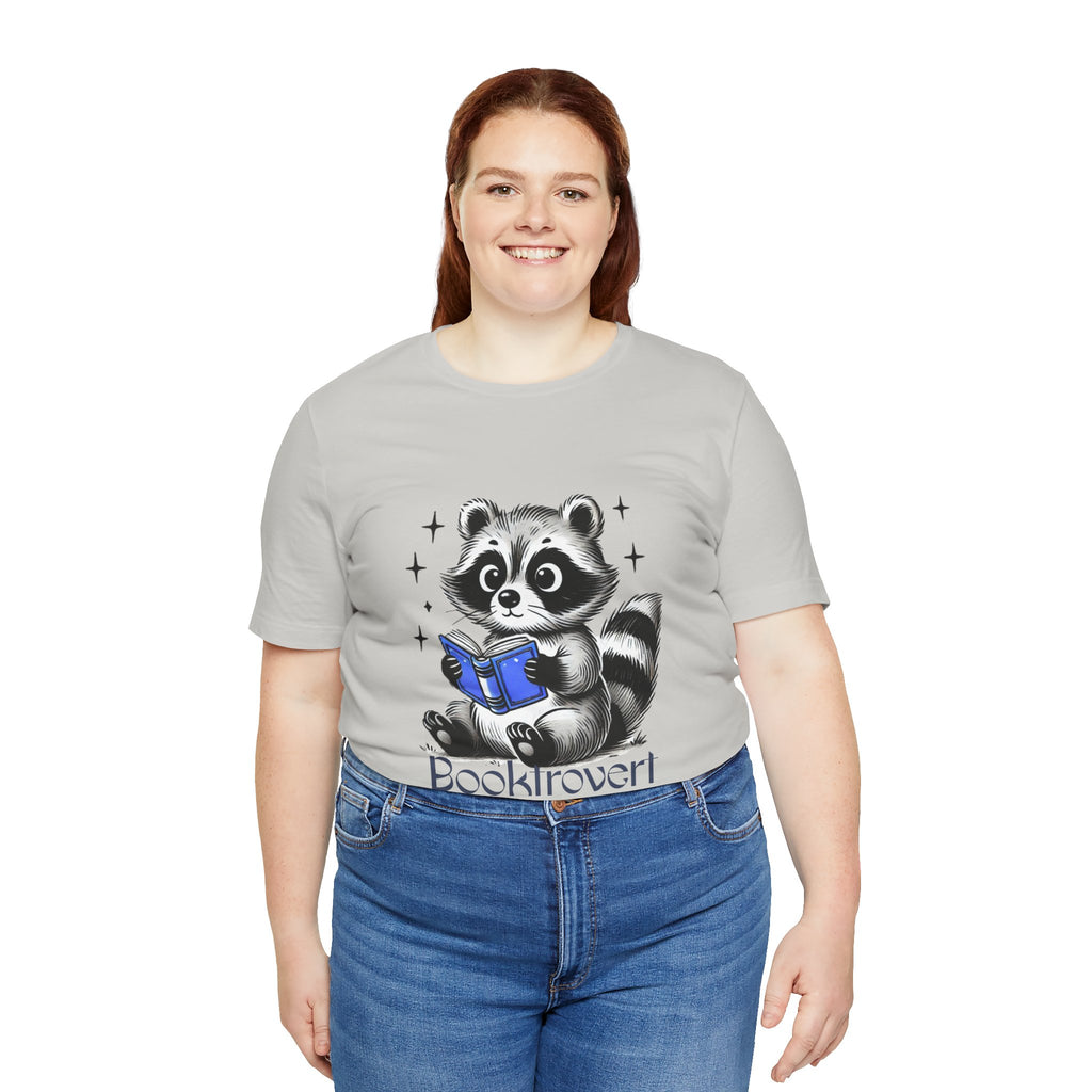 Book Lover Raccoon Tee