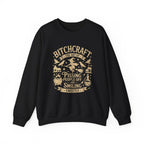 “Bitchcraft: The Art of Pissing People Off and Smiling Sweetly” Witchy Sweatshirt