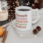 Fall Themed Ceramic Mug