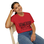 "Homebody Mode All Day Every Day" Casual Graphic Tee