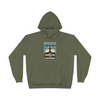 "No Muscles, No Excuses" Vintage Fitness Hoodie