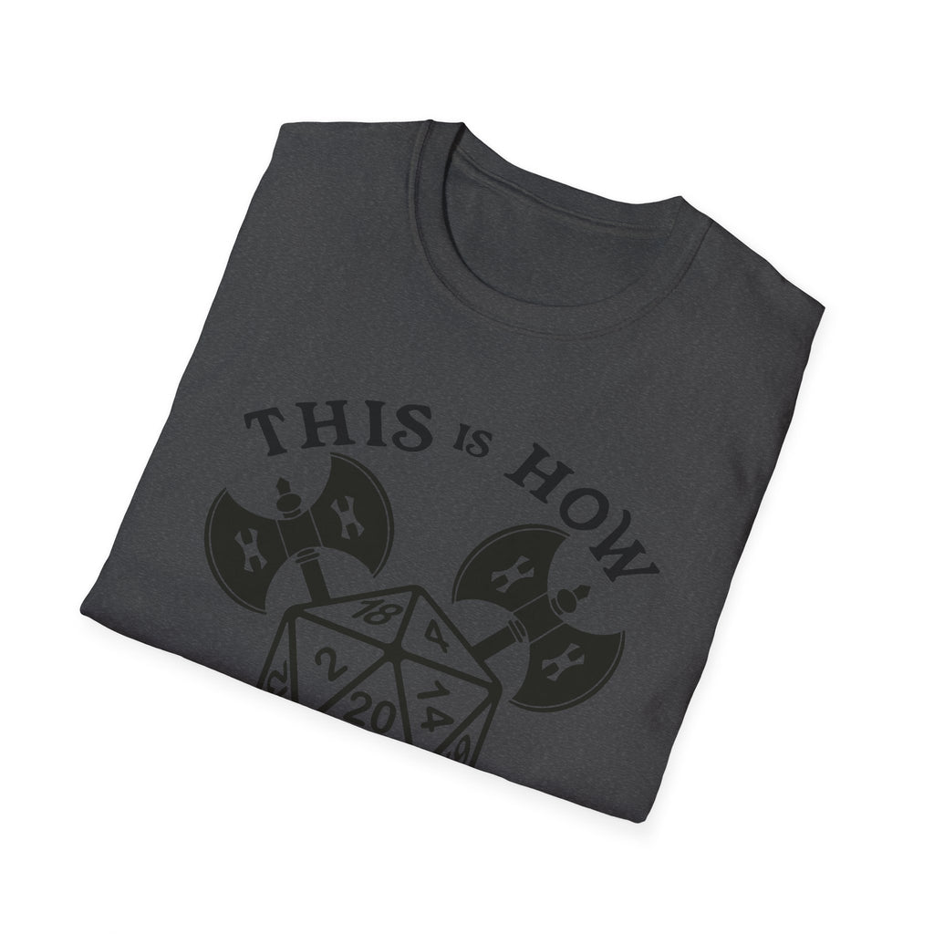 This Is How I Roll D&D Tee