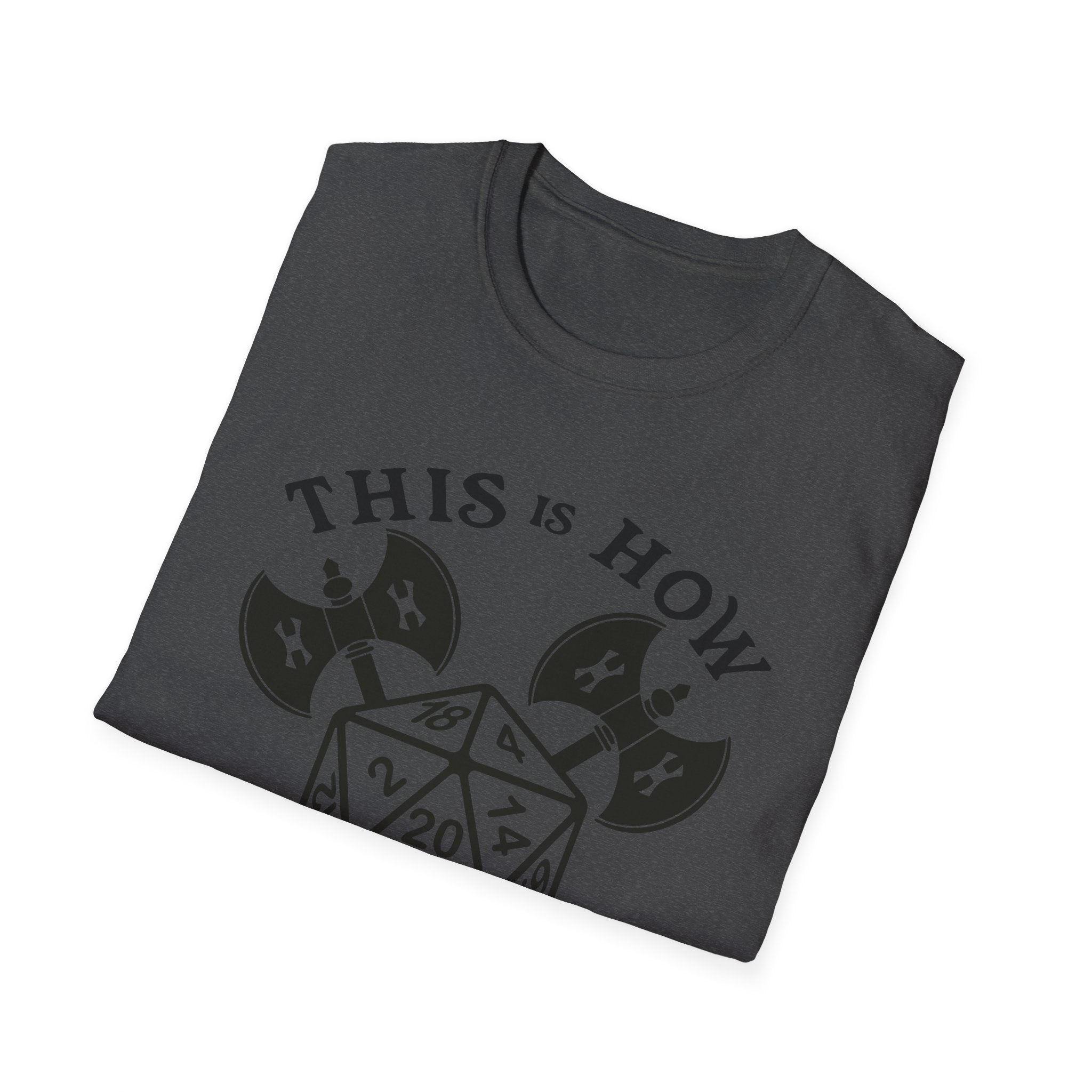 This Is How I Roll D&D Tee