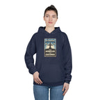 "No Muscles, No Excuses" Vintage Fitness Hoodie